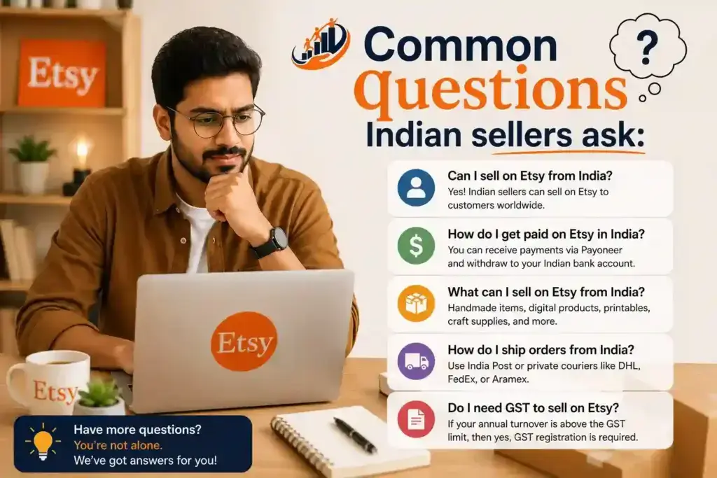 Common questions Indian sellers ask