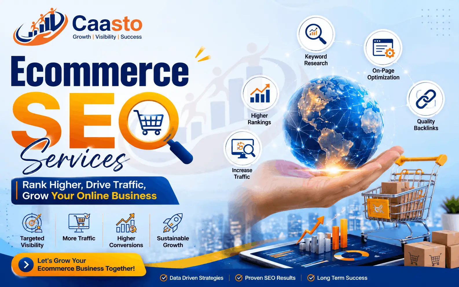 Ecommerce SEO Services - Caasto