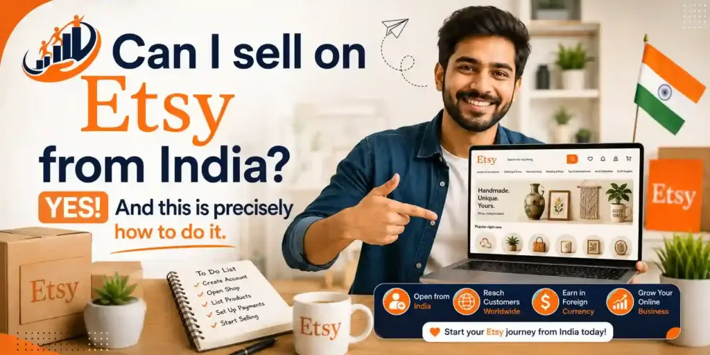 sell on Etsy from India